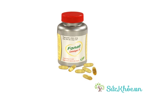 Fonat Omega 3 giúp giảm cholesterol và triglycerid