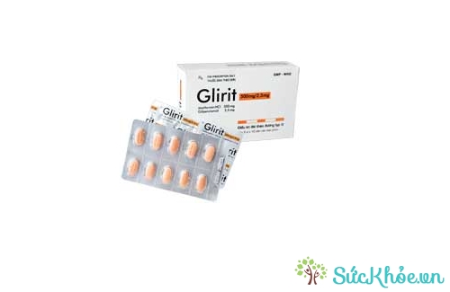 Glirit 500mg/2,5mg là thuốc điều trị đái tháo đường typ II