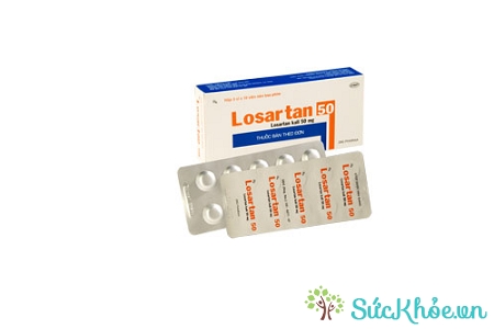 Losartan được sử dụng để điều trị tăng huyết áp và giúp bảo vệ thận từ tổn thương do bệnh tiểu đường