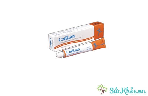 Cotilam là thuốc được sử dụng điều trị tại chỗ để làm giảm đau và kháng viêm 