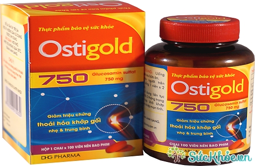 Ostigold 750 dùng cho người bị khô khớp, viêm khớp thể nhẹ và trung bình