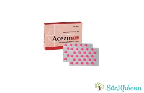Acezin là thuốc điều trị triệu chứng các trường hợp dị ứng hô hấp, ho khan, mất ngủ... hiệu quả