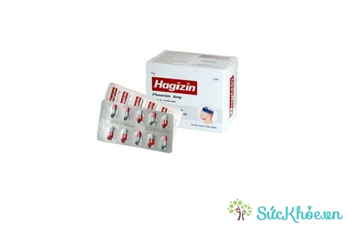 Hagizin có tác dụng dự phòng đau nửa đầu, điều trị triệu chứng chóng mặt, hoa mắt, ù tai