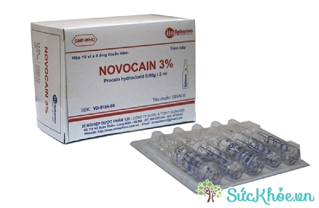 Novocain ít có tác dụng gây tê bề mặt, chủ yếu dùng gây tê sâu.