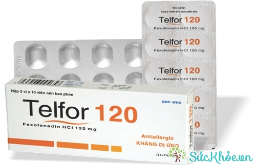 Telfor 120 điều trị các triệu chứng viêm mũi dị ứng hiệu quả