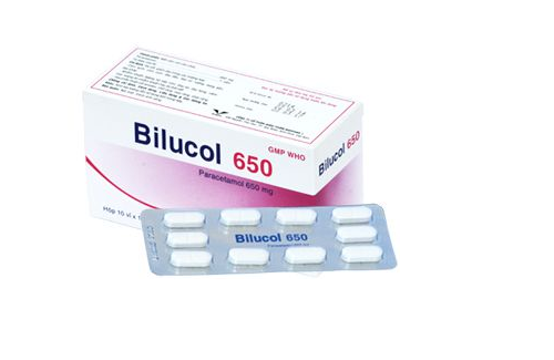 Bilucol có tác dụng hạ sốt giảm đau trong trường hợp cảm lạnh, cảm cúm