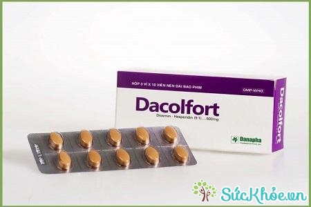 Dacolfort giúp điều trị các chứng liên quan đến suy tĩnh mạch