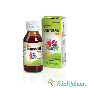 Siro Contussin điều trị triệu chứng các bệnh đường hô hấp