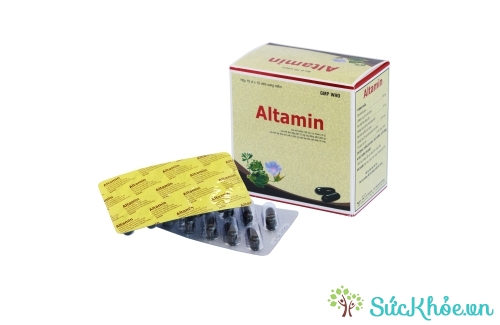 Altamin có tác dụng giải độc, chống dị ứng hiệu quả