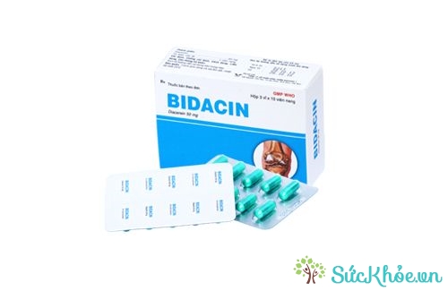 Bidacin 50mg là thuốc có tác dụng điều trị triệu chứng của các bệnh viêm xương khớp hiệu quả