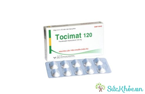 Tocimat 120 là thuốc dùng cho người lớn và trẻ em để điều trị các triệu chứng viêm mũi dị ứng 