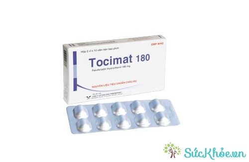 Tocimat 180 có tác dụng điều trị viêm mũi dị ứng theo mùa hiệu quả