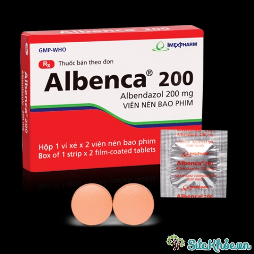 Albenca 200 là thuốc điều trị nhiễm ký sinh trùng đường ruột