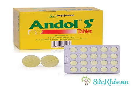Andol S là thuốc hạ sốt và điều trị các chứng đau nhức