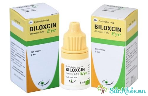 Biloxcin Eye có tác dụng điều trị các bệnh viêm kết mạc, loét giác mạc 