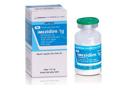 Thuốc imezidim 1g điều trị nhiễm khuẩn nặng do vi khuẩn Gram âm