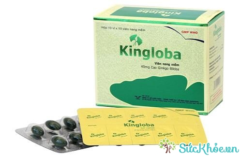 Kingloba có tác dụng phòng và điều trị thiếu máu não