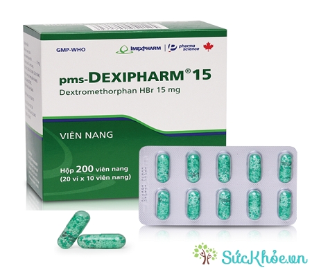 Thuốc pms-Dexipharm 15 điều trị ho không có đờm, mãn tính