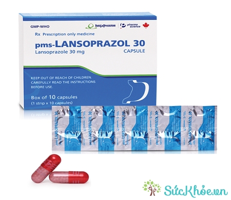 Thuốc pms-Lansoprazol 30mg điều trị loét dạ dày - tá tràng tiến triển