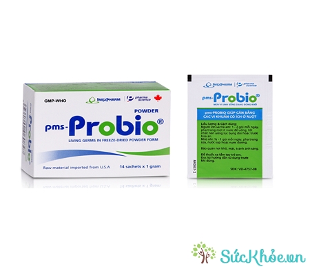 Thuốc pms-Probio bổ sung vi khuẩn có ích ở ruột