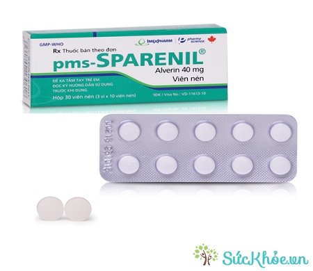 Thuốc pms-Sparenil 40mg điều trị rối loạn chức năng đường tiêu hóa, đường mật