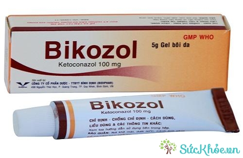Bikozol có tác dụng trị các bệnh nấm ở da và niêm mạc 