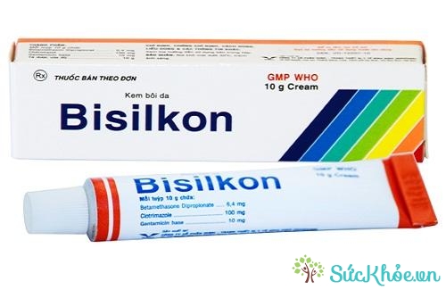 Bisilkon được chỉ định cho người bệnh viêm da có đáp ứng với corticoid 