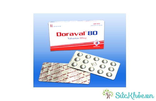 Doraval 80mg có tác dụng điều trị tăng huyết áp hiệu quả