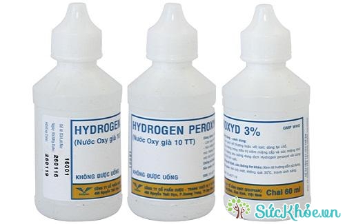 Hydrogen peroxyd 3% có tác dụng làm sạch vết thương