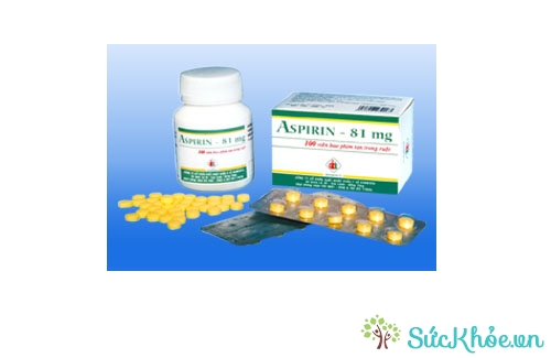 Aspirin 81mg là thuốc có tác dụng làm giảm đau hiệu quả