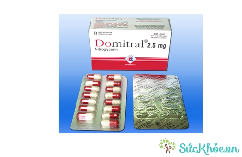 Domitral có tác dụng phòng và điều trị cơn đau thắt ngực hiệu quả