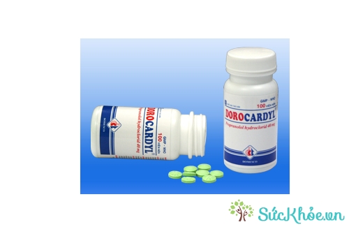 Dorocardyl có tác dụng điều trị tăng huyết áp, đau thắt ngực do xơ vữa động mạch vành