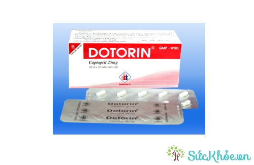Dotorin có tác dụng điều trị tăng huyết áp hiệu quả