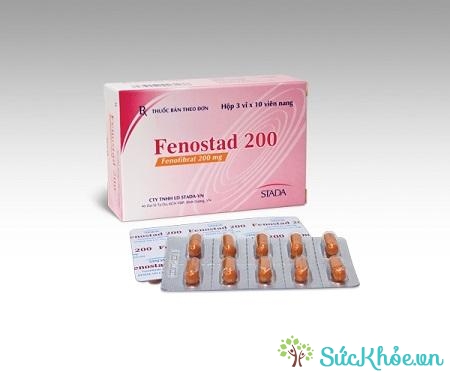 Thuốc Fenostad 200 điều trị rối loạn lipoprotein huyết