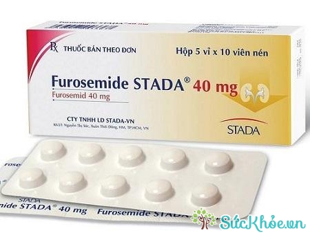 Furosemide Stada 40 mg là thuốc điều trị phù phổi cấp, tăng huyết áp