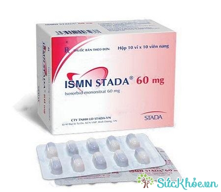 Thuốc ISMN Stada 60mg điều trị chứng đau thắt ngực