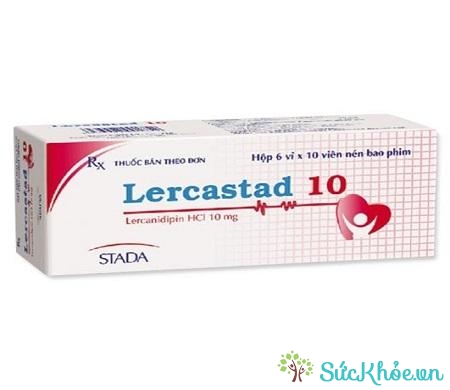 Thuốc Lercastad 10 giúp điều trị tăng huyết áp nguyên phát