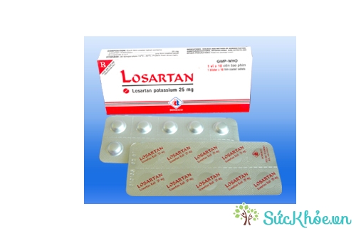 Losartan 25mg có tác dụng điều trị tăng huyết áp hiệu quả