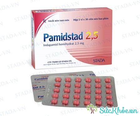 Pamidstad 2,5 là thuốc điều trị tăng huyết áp