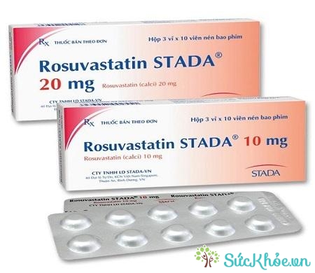 Thuốc Rosuvastatin Stada 10mg/20mg giúp làm giảm LDL-cholesterol