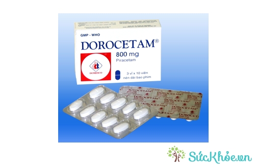 Dorocetam có tác dụng điều trị chóng mặt, suy giảm trí nhớ