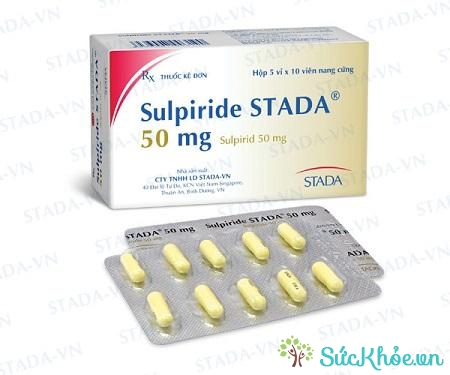 Thuốc Sulpiride Stada 50mg điều trị chứng lo âu ở người lớn