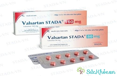 Thuốc Valsartan Stada 80mg/160mg điều trị tăng huyết áp nguyên phát ở người lớn