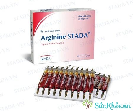 Thuốc Arginine Stada điều trị hỗ trợ trong rối loạn chức năng gan