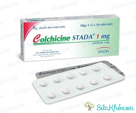 Thuốc Colchicine Stada 1mg điều trị cơn gút cấp
