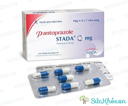 Thuốc Pantoprazole Stada 40mg điều trị hội chứng trào ngược dạ dày - thực quản