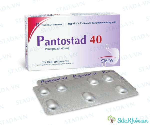 Thuốc Pantostad 40 điều trị hội chứng trào ngược dạ dày - thực quản