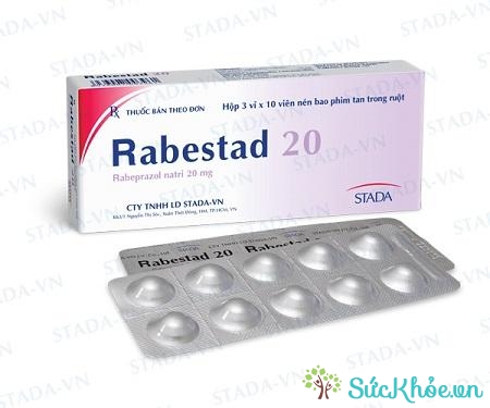 Thuốc Rabestad 20 điều trị bệnh trào ngược dạ dày - thực quản