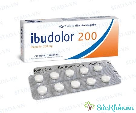 Thuốc Ibudolor 200 điều trị các chứng gây đau nhức như đau đầu, đau răng