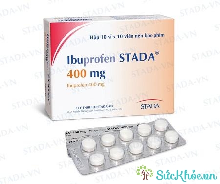 Thuốc Ibuprofen Stada 400mg điều trị đau đầu, đau răng
